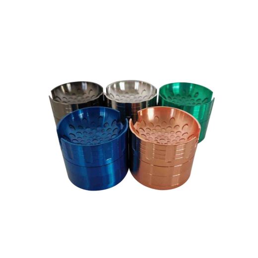 4 Level Aluminium Grinder in 6 colors: 63mm Diameter