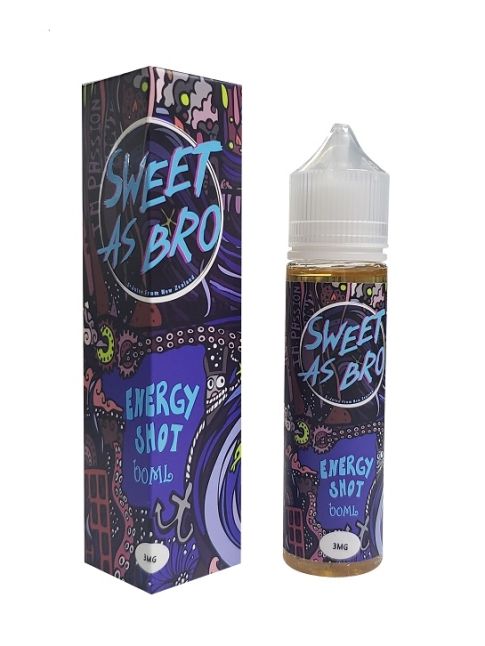 60ml Sweet As Bro 3MG:Energy Drink (Redbull)