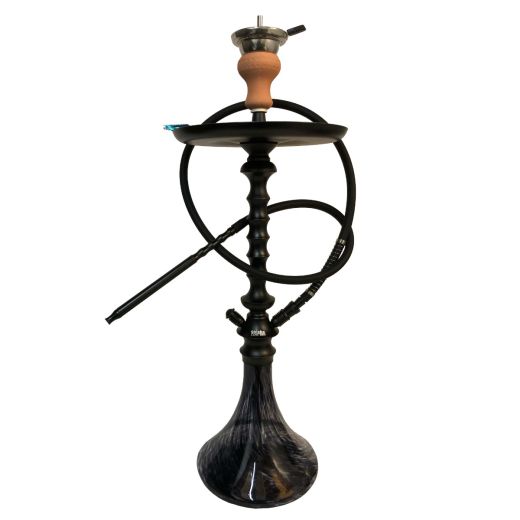 Black Large Aluminum Hookah