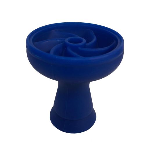 Blue Silicone Shisha Bowl