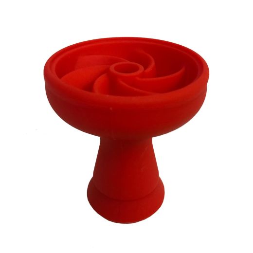 Red Silicone Shisha Bowl