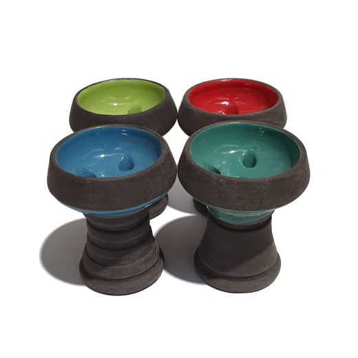 Large Black Clay Bowl