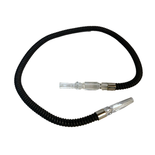 Small Black Hose Clear Plastic Handle